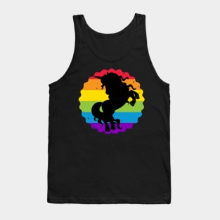 Vintage unicorn Tank Top